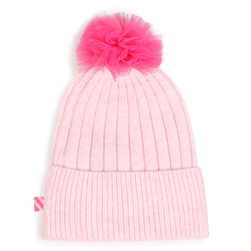 Tulle pom-pom beanie BILLIEBLUSH 
                        GIRL