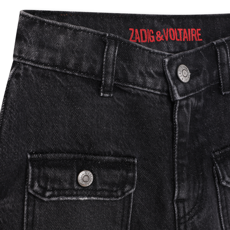 Cotton jeans ZADIG & VOLTAIRE 
                    GIRL