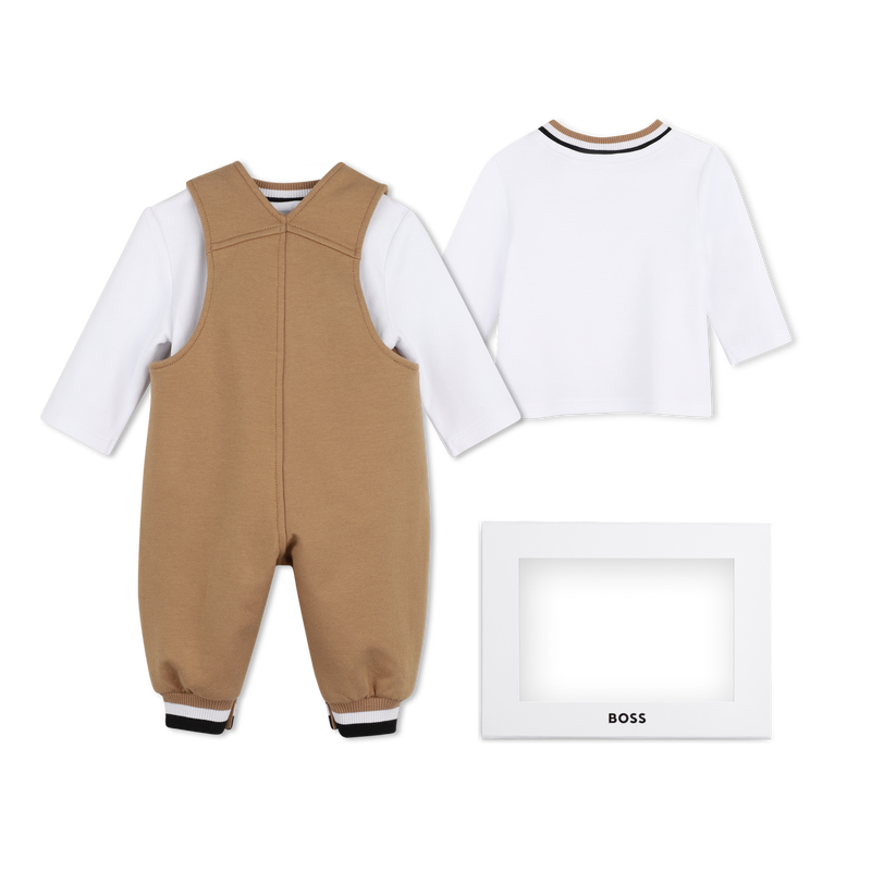 Dungaree and t-shirt set BOSS 
                        BOY