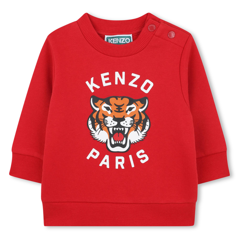 Sweatshirt and pants set in fleece KENZO KIDS 
                    UNISEX