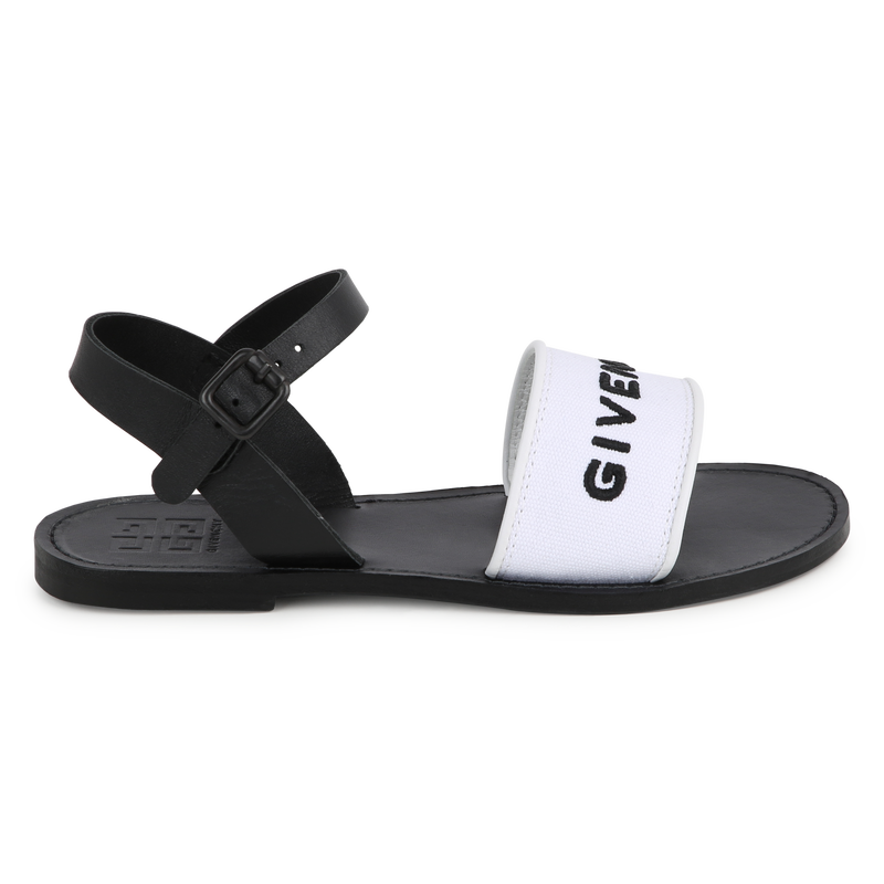 GIVENCHY Leather detail sandals