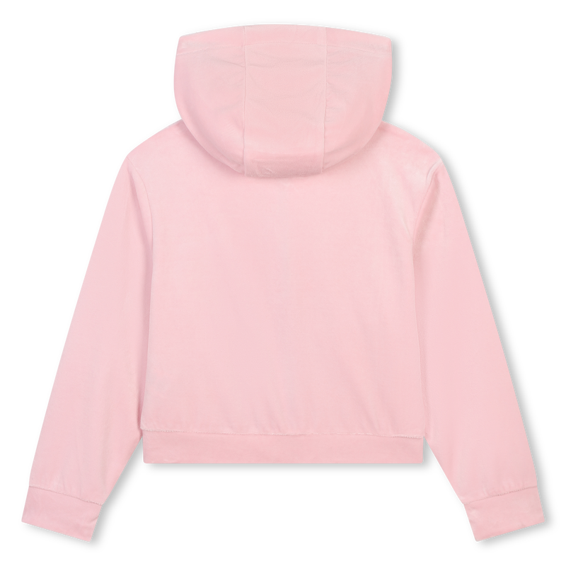Hooded Zipped Sweatshirt SONIA RYKIEL 
                    GIRL