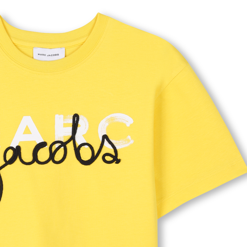 Round-neck cotton T-shirt MARC JACOBS 
                    BOY