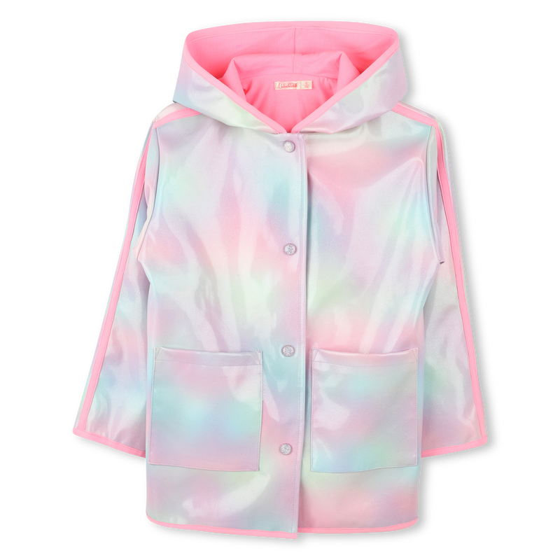 Waxed Fabric Raincoat BILLIEBLUSH 
                        GIRL