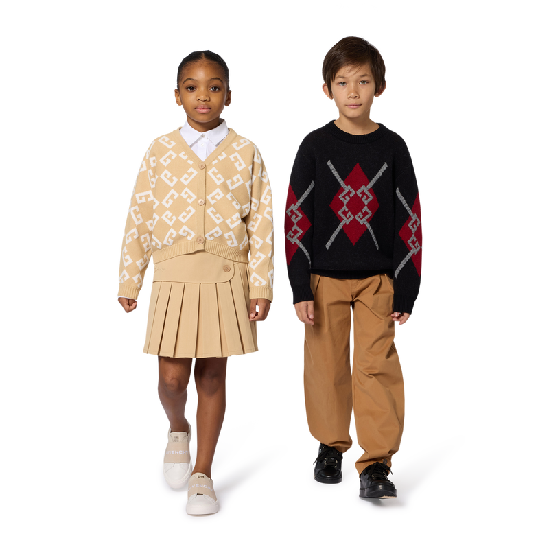 Cotton jacquard shirt GIVENCHY 
                        GIRL