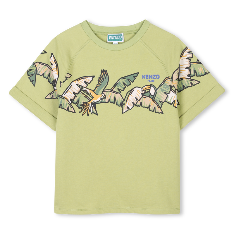 Lightweight fleece T-shirt KENZO KIDS 
                        BOY