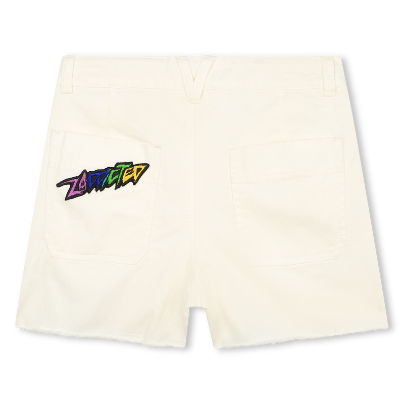 Embroidered Faded Shorts ZADIG & VOLTAIRE 
                    GIRL