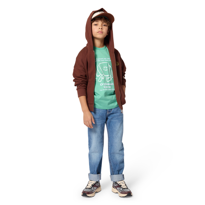 Hooded cardigan KIDS AROUND 
                        BOY