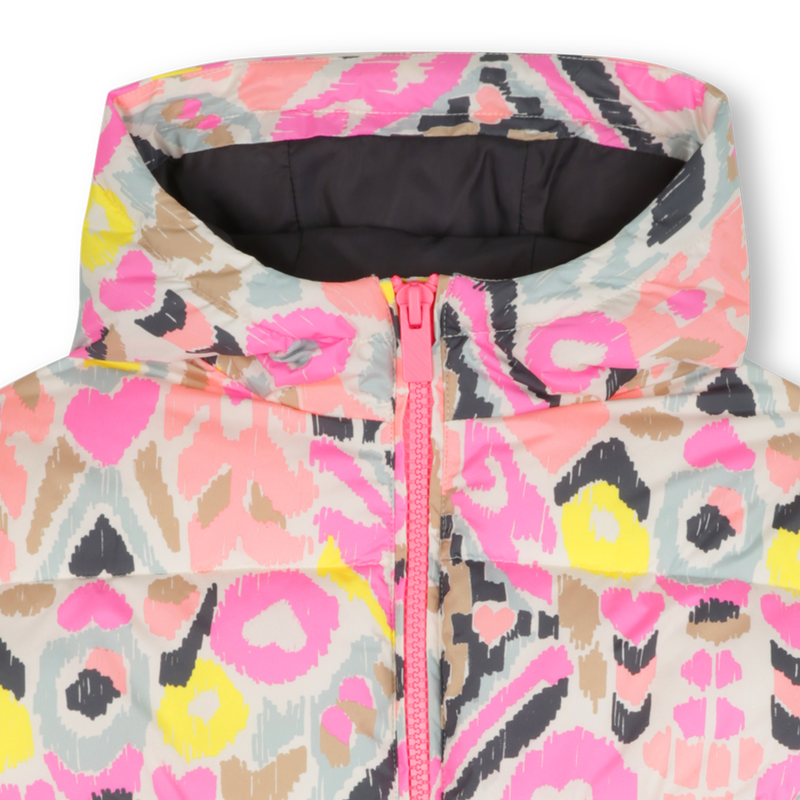 ikat printed down jacket BILLIEBLUSH 
                        GIRL