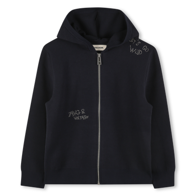 Hooded knit cardigan ZADIG & VOLTAIRE BOY