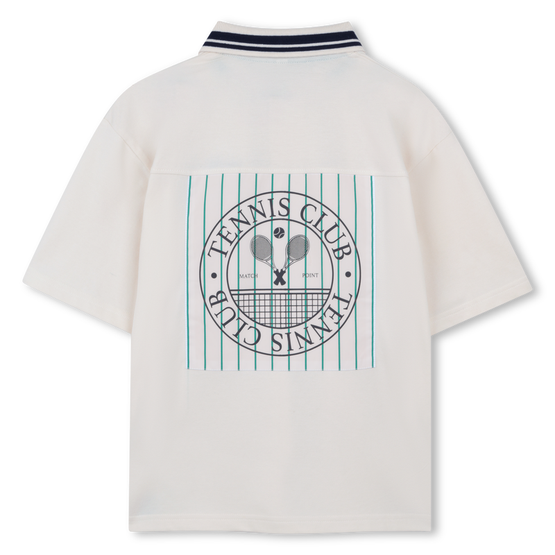 Short-Sleeved Polo Shirt KIDS AROUND 
                        BOY