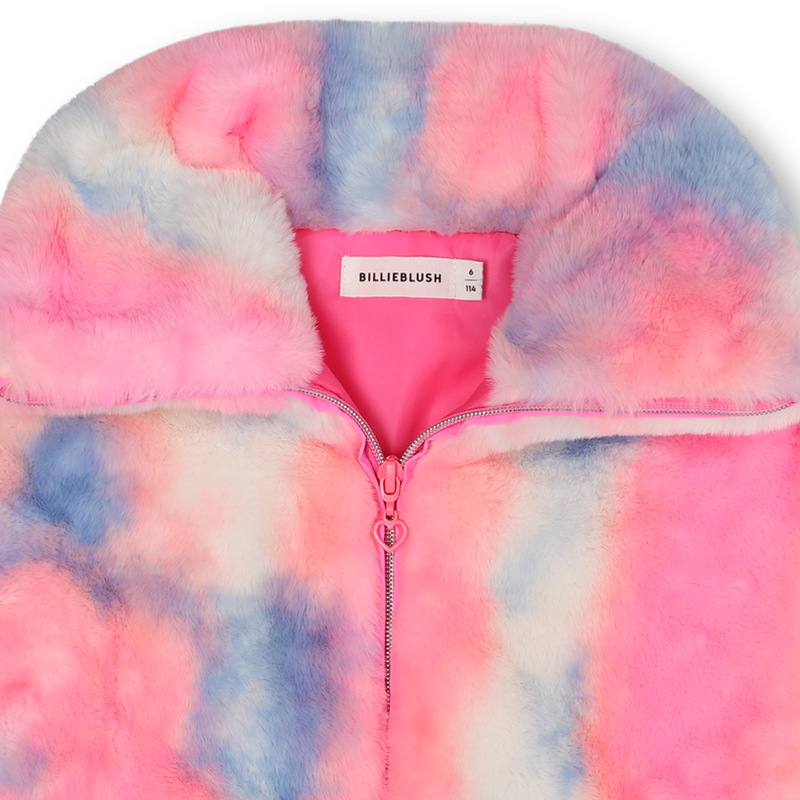 Fluffy fleece coat BILLIEBLUSH 
                    GIRL