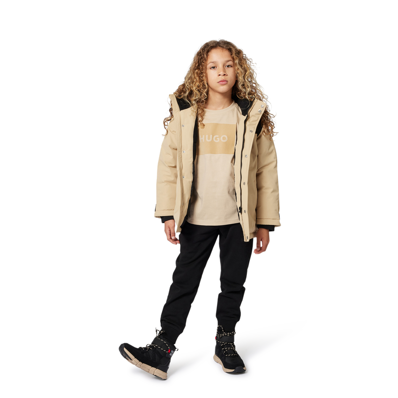 Ankle boots with laces HUGO 
                        BOY