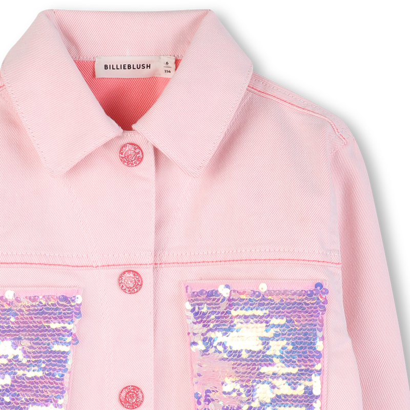 Sequin Pocket Jacket BILLIEBLUSH 
                        GIRL