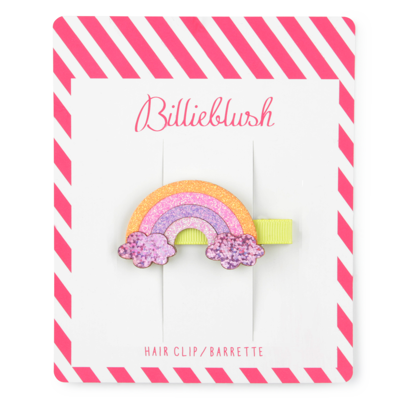 Hair clip with illustration BILLIEBLUSH 
                        GIRL