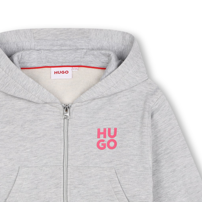 Daisy Zip-Up Hoodie HUGO 
                        GIRL