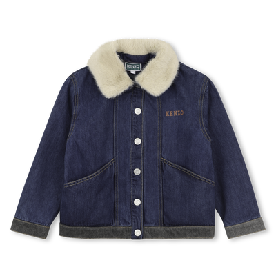 Denim jacket KENZO KIDS GIRL