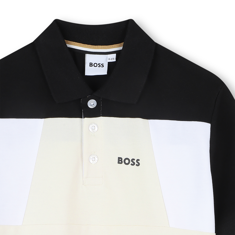 color-block polo shirt BOSS 
                    BOY