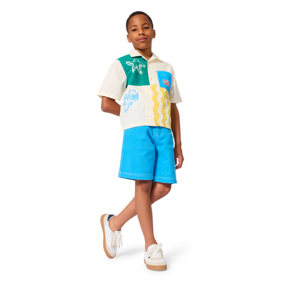 Poplin Shirt KIDS AROUND BOY