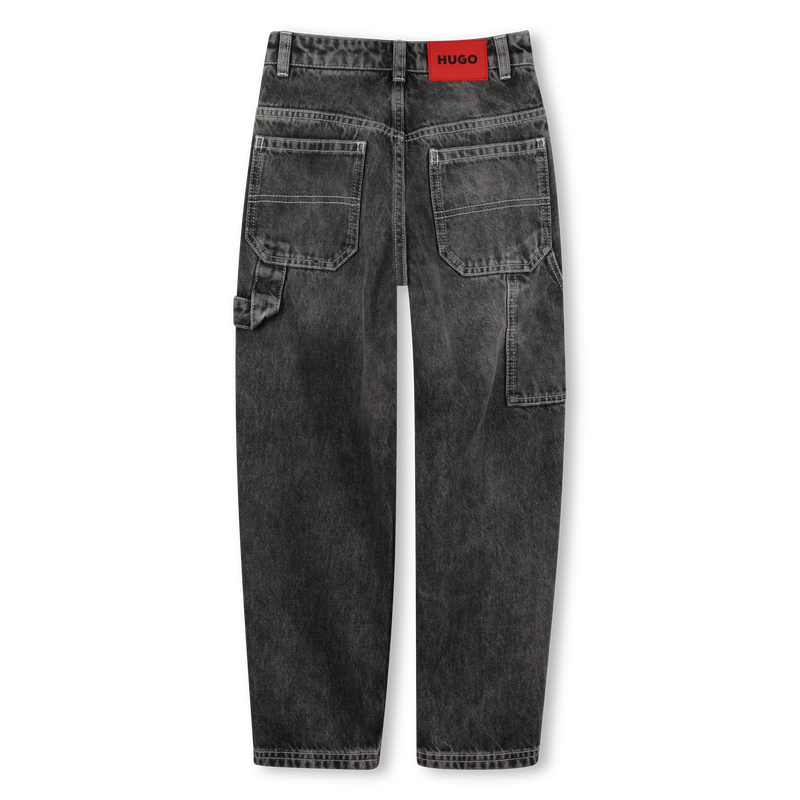 Loose-fit jeans with pockets HUGO 
                    BOY