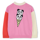 V-Neck Knit Cardigan KENZO KIDS 
                    GIRL