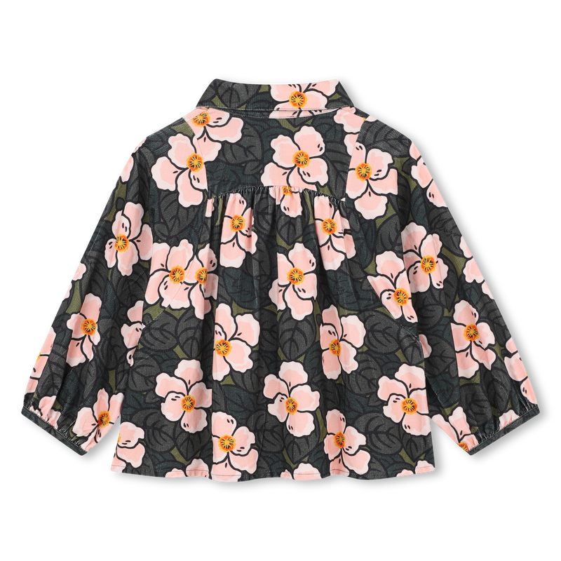 Velvet blouse KENZO KIDS 
                        GIRL