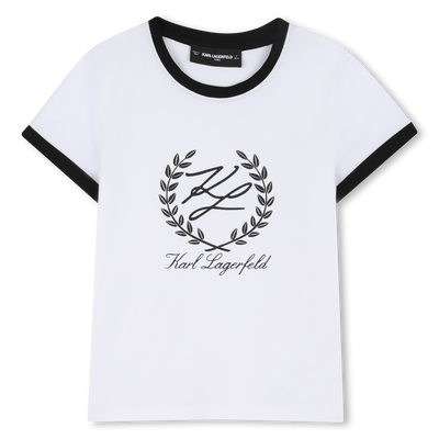 Short-Sleeved T-Shirt KARL LAGERFELD KIDS GIRL