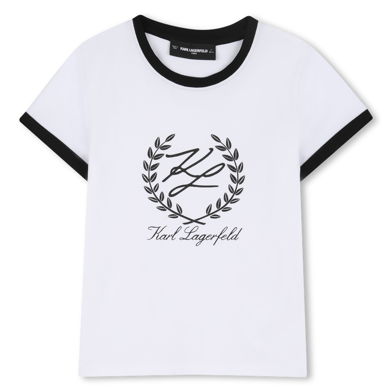 Short-Sleeved T-Shirt KARL LAGERFELD KIDS 
                        GIRL