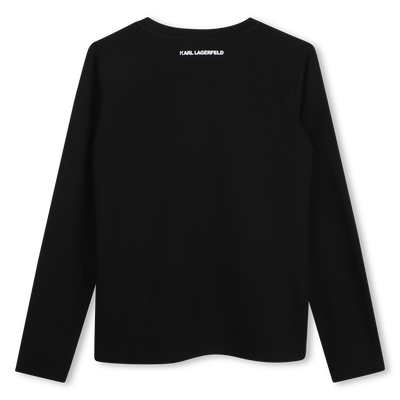 Long Sleeve T-Shirt KARL LAGERFELD KIDS GIRL