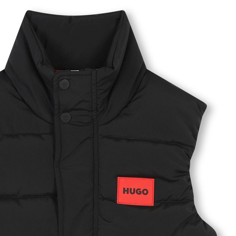 Plain Puffer Vest Jacket HUGO 
                        BOY