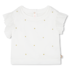 Blouse with tulle and sequins BILLIEBLUSH 
                    GIRL
