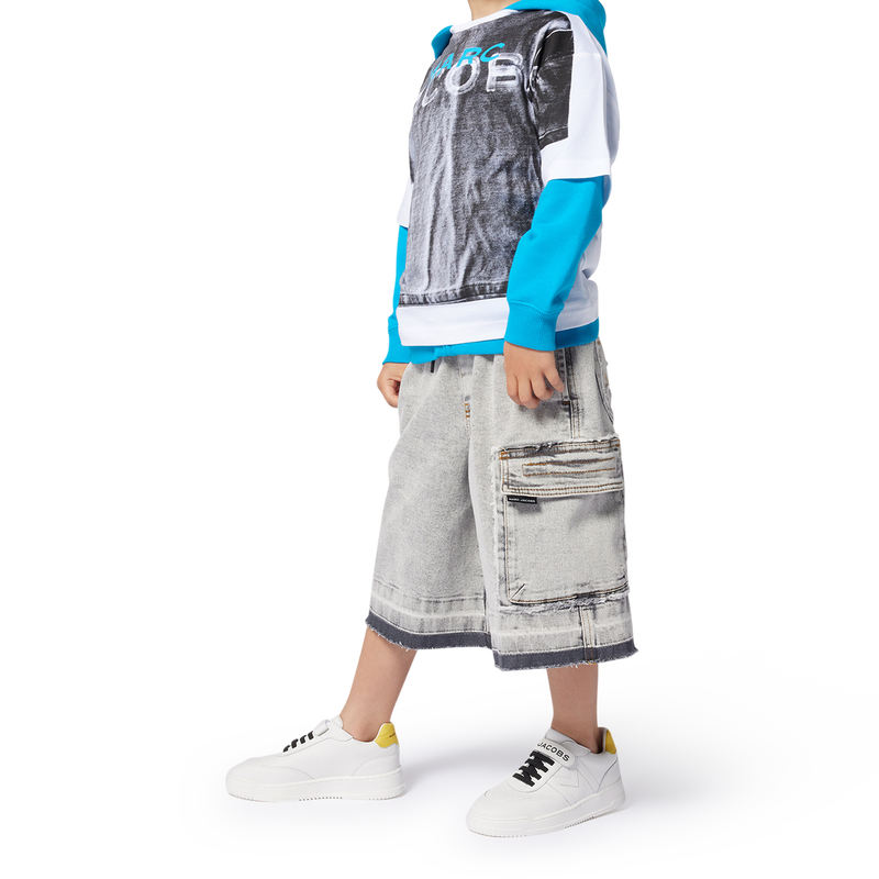 Long denim Bermuda shorts MARC JACOBS 
                        BOY