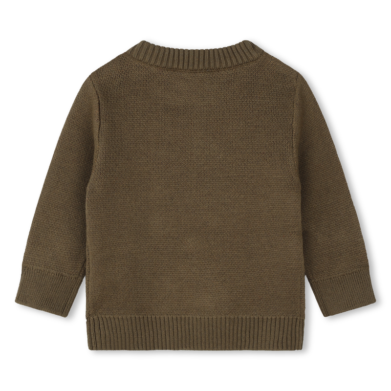 Cotton & Wool Logo Sweater TIMBERLAND 
                        BOY