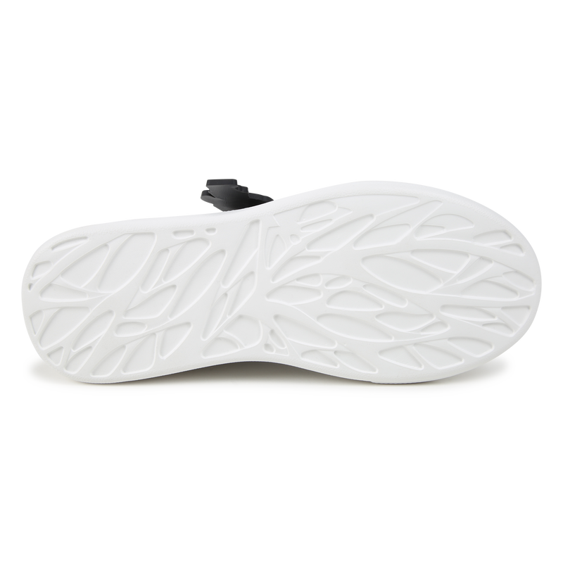 Leather Lace-Up Sneakers KARL LAGERFELD KIDS 
                        BOY