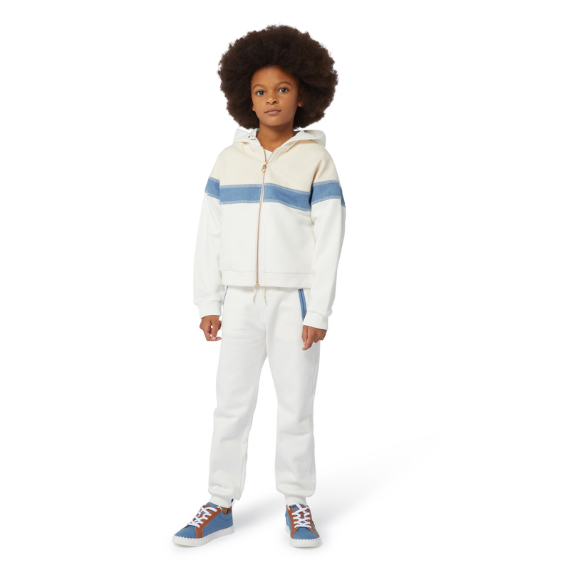 Hooded Cotton Cardigan CHLOE 
                    GIRL