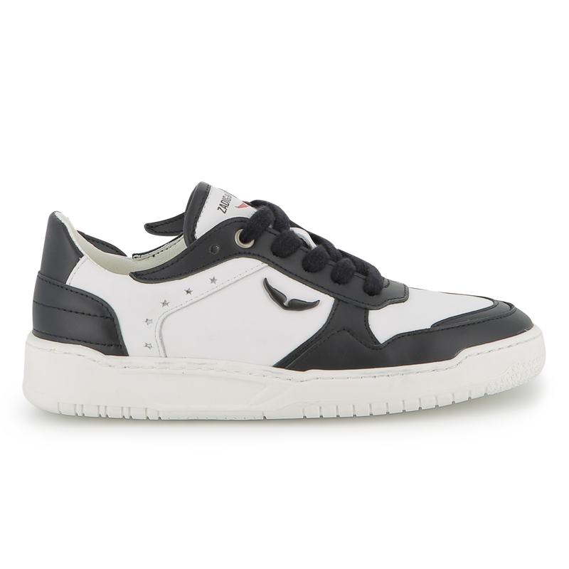 Cowhide leather lace-up sneakers ZADIG & VOLTAIRE 
                        UNISEX