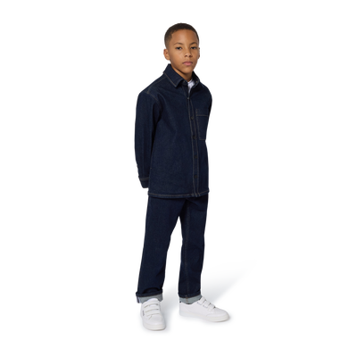 Cowhide leather sneakers BOSS BOY