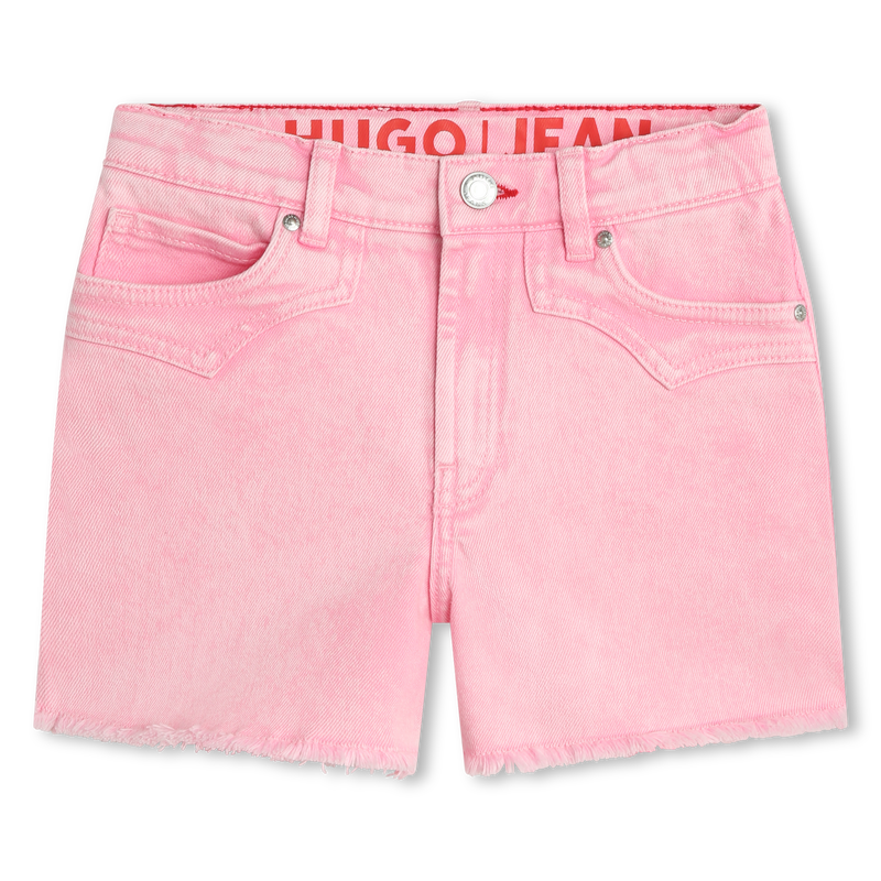 Fancy over-dyed shorts HUGO 
                    GIRL