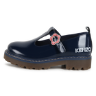 Buckled Leather Mary-Janes KENZO KIDS 
                    GIRL