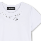 Short-Sleeved T-Shirt KARL LAGERFELD KIDS 
                    GIRL