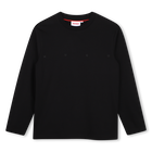 Long sleeve t-shirt, BLACK, hi-res