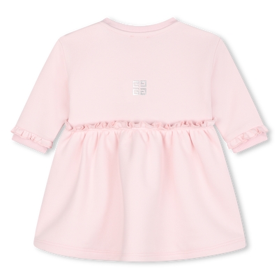 Ruffled Fleece Dress GIVENCHY GIRL