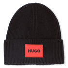 Double-layered beanie, BLACK, hi-res