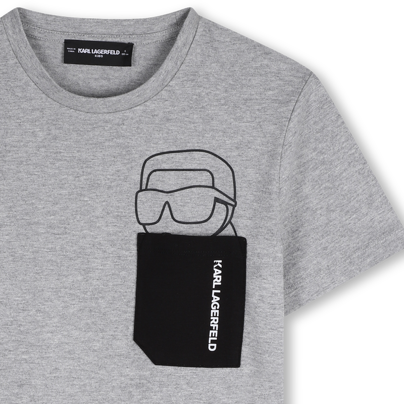 Short-Sleeved T-Shirt KARL LAGERFELD KIDS 
                        BOY