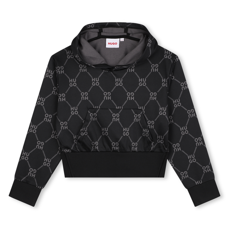 Hooded Printed Sweatshirt HUGO 
                        GIRL