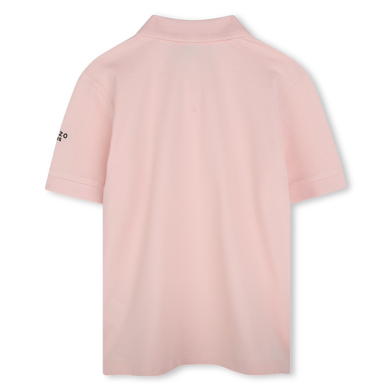 Polo with patch and embroidery KENZO KIDS 
                        UNISEX
