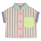 Striped Short-Sleeved Shirt BILLIEBLUSH 
                    GIRL