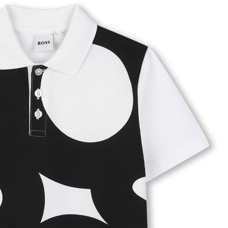 Cotton polo shirt BOSS 
                        BOY