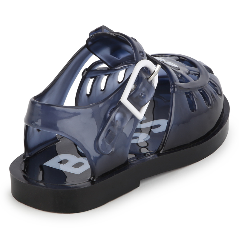 Boss jelly sandals sales
