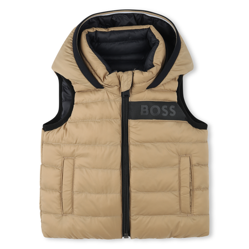 PUFFER JACKET SLEEVELESS BOSS 
                    BOY